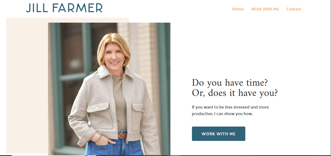 Jill Farmer Coaching website